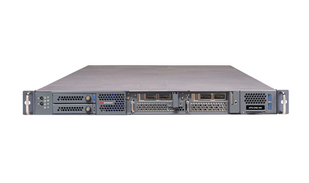 Keysight's APS-ONE-400 packs 4x100GE cybersecurity testing into a single rack unit